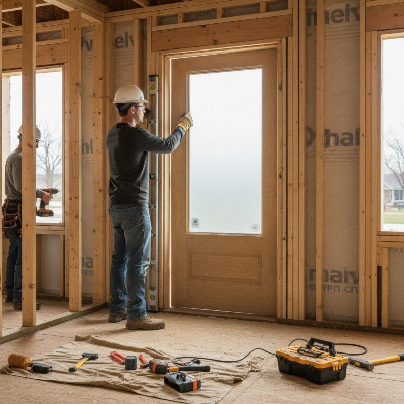 Interior Door Staining