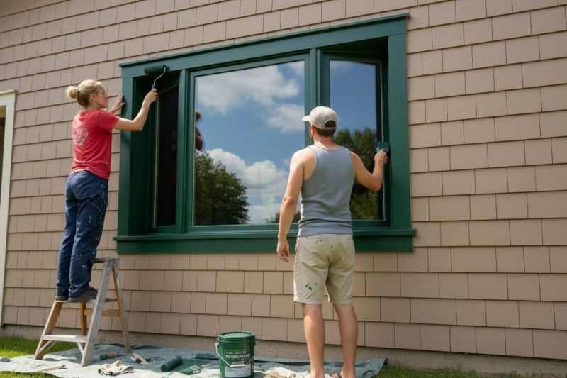 Window Frame Painting